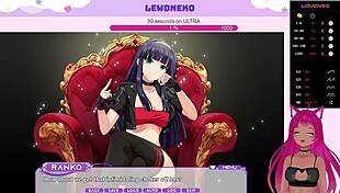 I’m obsessed with LewdNeko playing Lewd Idol Project Vol 3!