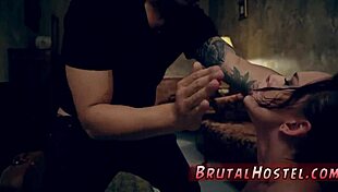 Extreme Positions Aidra Fox and Kharlie Stone Bound in Bondage Domination BDSM Hardcore 😈