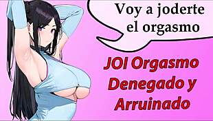 repeated instructions in spanish audio joi session