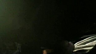 Hooker gives intense car blowjob