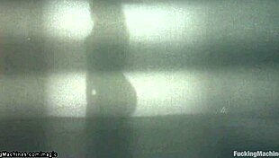 Curvy chestnut babe feels wild with machine fucking