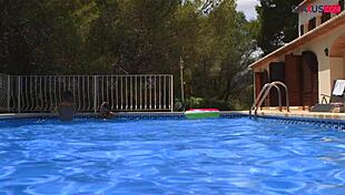 Full video staxus passion with friend in pool we cum in front of friends!