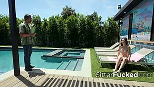 Babysitter Caught Breaking Into The House For Seduction!