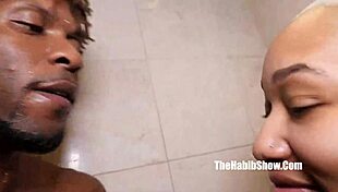 Chicago's Daphne with that thick ass loves sucking and swallowing big black cock