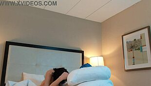 20 year old deepthroats huge tattooed cock 😱