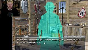 I can't even defeat this slug girl in monster girl quest! 😈