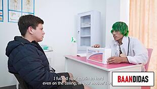 I helps the horny whor Greta with her anall problem