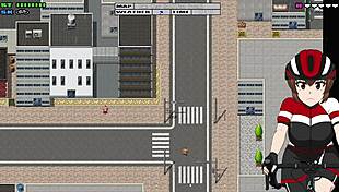 girl flashes tits during cycling ride in public