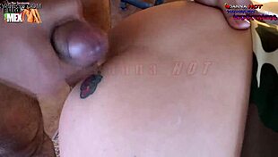 Latina Milf Wife Endures Hard Anal Fuck From Cousin, Ass Filled With Cum