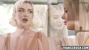 Hippie Transgender And Cis Friend Share An Intimate Moment