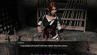 Blonde And Redhead With Big Tits In Knights Tale Part 4.