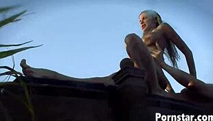 Kendall Brooks’ Big Tits Bouncing During Outdoor Hardcore Fuck