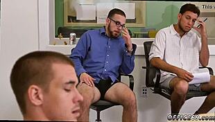 A teen boy experiences furry sex in public