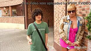 Eighteen-year-old girl loses virginity to supermilf Victoria Vera