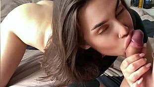 Incredibly Hot Girl Sucks And Rides Dick In Homemade Sex Tape