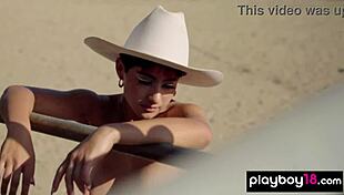 Muse Mia Valentine Undresses To Introduce Her Big Natural Tits In This Latina Softcore Scene