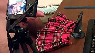 My first fetish video, exploring skirt cumshot desires with intense fetish focus.