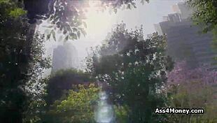 Quick BJ by cutie on the stairs!