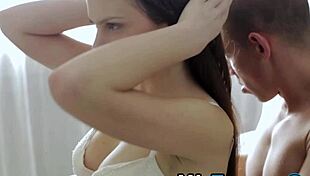 teenage slut getting analized and sprayed with spunk in cowgirl