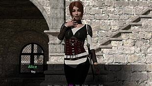 Blonde And Redhead With Big Tits In Knights Tale Part 4.