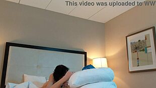 20 year old deepthroats huge tattooed cock 😱