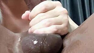 Lola loves deepthroating monster cock in gay interracial couple