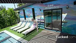 Babysitter Caught Breaking Into The House For Seduction!