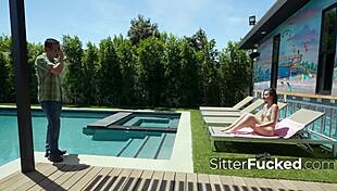 Babysitter Caught Breaking Into The House For Seduction!