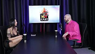 Paulo Avelar Tiv Models Hot Cast With Victoria Beatriz Sheer Red