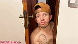 Dwarf gardener catches me with secretary and joins the fun