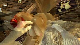 Furry Characters Shelter from Rain with Intense Yiffing