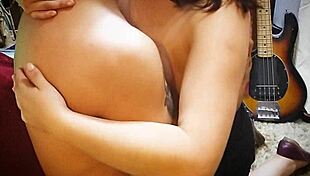 Mexican Mommy Slut Sucks Stepfather's Big Cock At Home