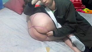 Latina Milf Fingers Herself In Panties