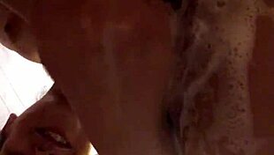 Petite 18+ BBW Shaves Her Hairy Bush in Bathing Scene