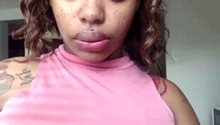 Boldly Showing Off Huge Tits