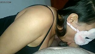 Intimate blowjob from best friend.