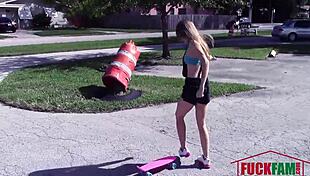 Kaylee Jewel In Tiny Teen Takes A Tumble With Doggystyle And Bent Over Ass