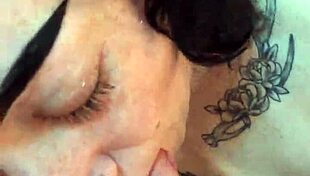 Hot Tatted Petite 18+ Woman Sucking Cock Pov