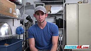 Cute Stud's Asshole Wrecked By Director's Monster Cock 😩