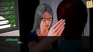 Моя новая семья исследует эротические хентай приключения в 3D мультике