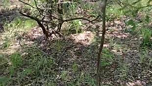 random jogger deepthroats on trail