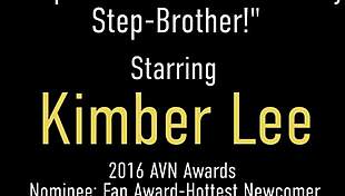 kimber lee says 'take my throat' for step bros cock