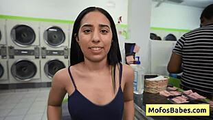 Petite Brunette Teen Enjoys Outdoor Fun With Jason Legend