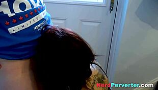 Horny Lady Delivers Perfect Blowjob Leading To Intense Orgasm