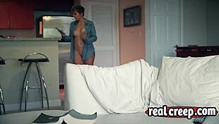 Adorable Chick Slammed Hard by a