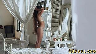 The babes get their butts gaped and filled with cum after intense anal fucking