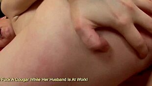 Angela slams her roommate’s finger deep into her chunky white ass without hesitation.