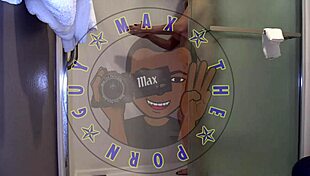 pips3e3 sydney, the blonde australian milf, makes me cum a huge load in her mouth in the public stairwell