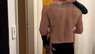 Hey, caught these young guys kissing on camera!