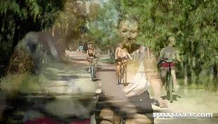 i watch this huge tits latina get fucked on the terrace and get a facial, oh man it's so hottt